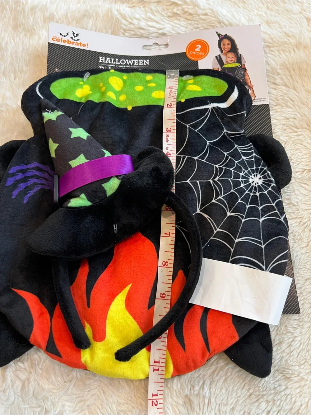 Carrier Cover Cauldron Halloween costume 2 piece set